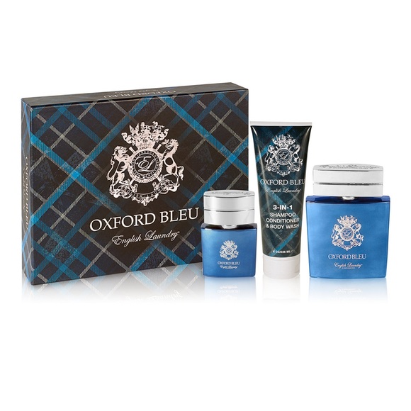 English Laundry Other - NWT English Laundry Men's 3-Pc. Oxford Bleu Gift Set